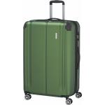 Grüne Travelite 4-Rollen-Trolleys 113 l aus Kunststoff für Damen 