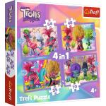 Trolls Kinderpuzzles für 3 bis 5 Jahre 
