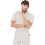 Weiße Kurzärmelige TRIGEMA Rundhals-Auschnitt Herrenfunktionsunterwäsche aus Kunstfaser Größe 3 XL 