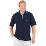 Blaue Kurzärmelige TRIGEMA Nachhaltige Kurzarm Poloshirts aus Polyester für Herren Größe M Große Größen 1 Teil 