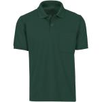 Grüne Klassische Kurzärmelige TRIGEMA Nachhaltige Kurzarm Poloshirts aus Polyester für Damen Größe 5 XL Große Größen 1 Teil 