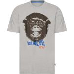 Graue Retro TRIGEMA Nachhaltige T-Shirts aus Jersey für Herren Größe 3 XL Große Größen 1 Teil 