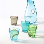 Türkise LEONARDO Trinkgläser aus Glas 6 Teile 