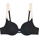 Schwarze Triumph Bikini Tops für Damen 