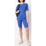 Reduzierte Blaue adidas by Stella McCartney Shorts & kurze Hosen aus Elastan für Damen Größe L 