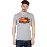 Trussardi Herren T-Shirt, Größe:XXL, Farbe:Grau, Herstellerfarbe:lightgray.orangered