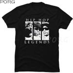 Tupac 2pac Hip Hop Legends T-Shirt Männer Biggie Ice Cube Vintage Grafik Neuheit Streetwear T-Shirt Punk Mann Sommerkleidung