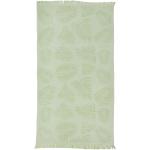 Grüne Handtücher aus Baumwolle 90x160 