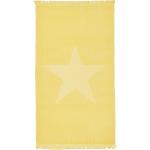 Gelbe Handtücher aus Baumwolle 90x160 
