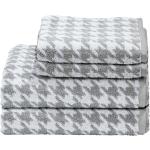 Silberne Moderne Handtuch Sets 70x140 4 Teile 