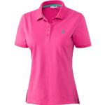 Reduzierte Pinke US Polo Assn Damenpoloshirts & Damenpolohemden Größe XL 