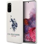U.S. Polo US Polo USHCS62SLHRWH S20 G980 balta (Galaxy S20), Smartphone Hülle, Weiss