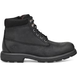 UGG Leder-Boots "Biltmore Mid Boot Plain Toe" in Schwarz - 38% | Größe 45 | Damen Stiefel