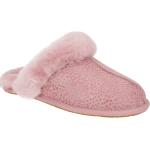 Reduzierte Pinke UGG Australia Scuffette Hausschuhe & Patschen aus Nubukleder mit herausnehmbarem Fußbett für Damen Größe 41 