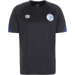 Umbro FC Schalke 04 Herren Trainingsshirt schwarz / dunkelblau Gr. S