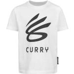 Under Armour Curry Logo Graphic Kinder T-Shirt weiß / schwarz Gr. YSM