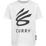 Under Armour Curry Logo Graphic Kinder T-Shirt weiß / schwarz Gr. YXS