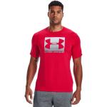Rote Kurzärmelige Under Armour T-Shirts aus Jersey für Herren Größe XL 