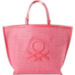 Rosa United Colors of Benetton Einkaufstaschen aus Kunstleder für Damen 