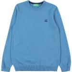 Königsblau Langärmelige United Colors of Benetton Kinderpullover aus Baumwolle für Jungen Größe 98 