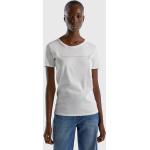 Reduzierte Weiße Klassische United Colors of Benetton T-Shirts für Damen Größe M 1 Teil 
