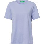 Reduzierte Lila United Colors of Benetton T-Shirts aus Jersey für Damen Größe XS 
