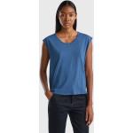 Blaue United Colors of Benetton T-Shirts aus Jersey für Damen Größe S 
