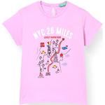 Rosa United Colors of Benetton Kinder-T-Shirts für Mädchen Größe 74 