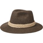 Braune Hutshopping Trachtenhüte aus Wolle für Damen 