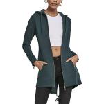 Reduzierte Grüne Streetwear Urban Classics Sweat-Cardigans aus Baumwolle für Damen Größe S 