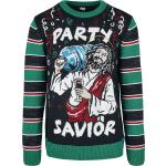Schwarze Streetwear Langärmelige Urban Classics Weihnachtspullover & Christmas Sweater aus Polyacryl für Herren Größe XXL 