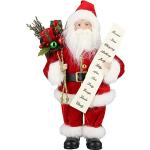 Uten Weihnachtsmann, 30,5 cm/ 12“ Santa Claus Figuren animierte Weihnachtsstern stehend Santa Figur mit Geschenk und Weihnachtsbaum für Tischdeko Ornamente Weihnachtsfeier Nikolaus
