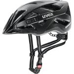 Schwarze Uvex Active Fahrradhelme 44 cm 
