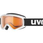 Weiße Uvex Snowboardbrillen für Kinder 