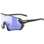 Schwarze Uvex Sport-Sonnenbrillen für Damen 