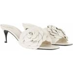 Weiße Klassische Valentino Garavani Damenpantoletten Größe 37 
