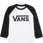 Vans Classic Raglan Long Sleeve T-Shirt white / black Jungen