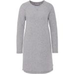 Reduzierte Graue Winterkleider aus Wolle für Damen Größe L 