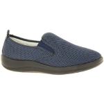 Blaue Florett Slipper & Loafer mit herausnehmbarem Fußbett 