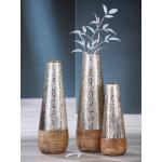 Silberne Gilde Vasen & Blumenvasen aus Massivholz 