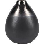 Schwarze Moderne Vasen & Blumenvasen Zen aus Keramik 