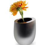 Schwarze Moderne 15 cm Philippi Vasen & Blumenvasen aus Glas 