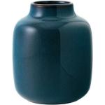 Reduzierte Blaue Villeroy & Boch Lave Vasen & Blumenvasen Blumen aus Steingut 