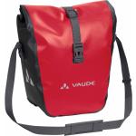 Rote Vaude Aqua Front Nachhaltige Gepäckträgertaschen 