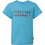 Blaue Print Vaude Lezza Kinder-Print-Shirts Größe 92 