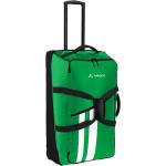 Grüne Vaude Rotuma Reisetaschen mit Rollen 90 l mit Diebstahlschutz 