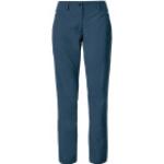 Hellblaue Vaude Skomer Damenwanderhosen & Damentrekkinghosen aus Baumwolle Größe XL 