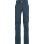 Stahlblaue Vaude Farley Stretch-Shorts für Damen Größe L 