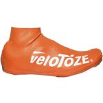 Reduzierte Orange Velotoze Fahrradüberschuhe aus Latex für Herren 
