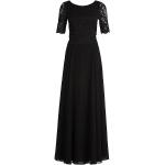 Schwarze Vera Mont V-Ausschnitt Ballkleider aus Polyester für Damen Größe S 